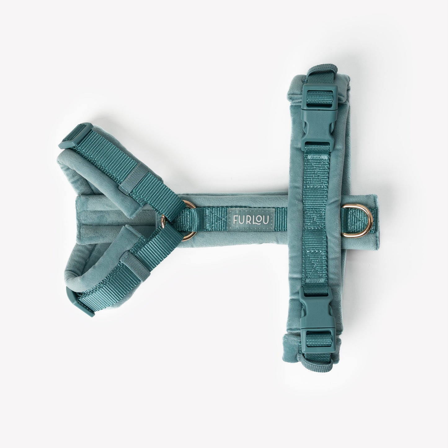 FURLOU - Blue Velvet Dog Harness