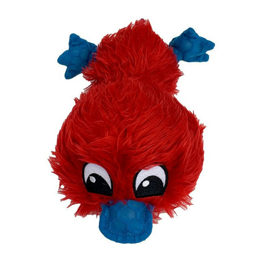 Multipet Deanie the Duck Plush Dog Toy – 9 Inch with Squeakers