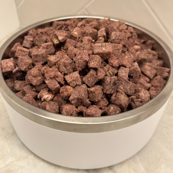 Midwest Legacy Beef - Freeze Dry - Legacy Beef 80.10.10 with ORGAN bowl close view