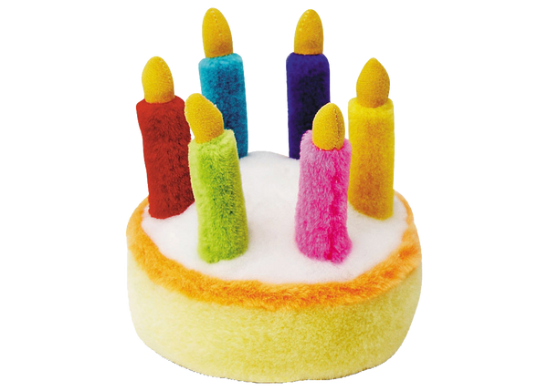 Multipet Birthday Cake (Plays the "Happy Birthday" Tune!) 5.5"