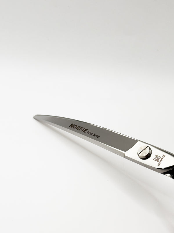 Norfie ProCurve 7.5 Curved VG10 Grooming Shear curve