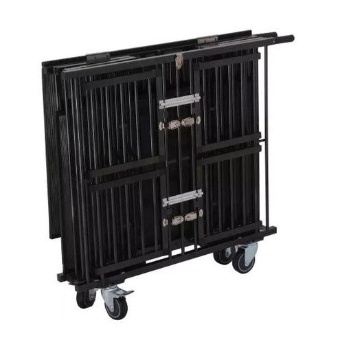 Four Berth Show Trolley By Aeolus black close