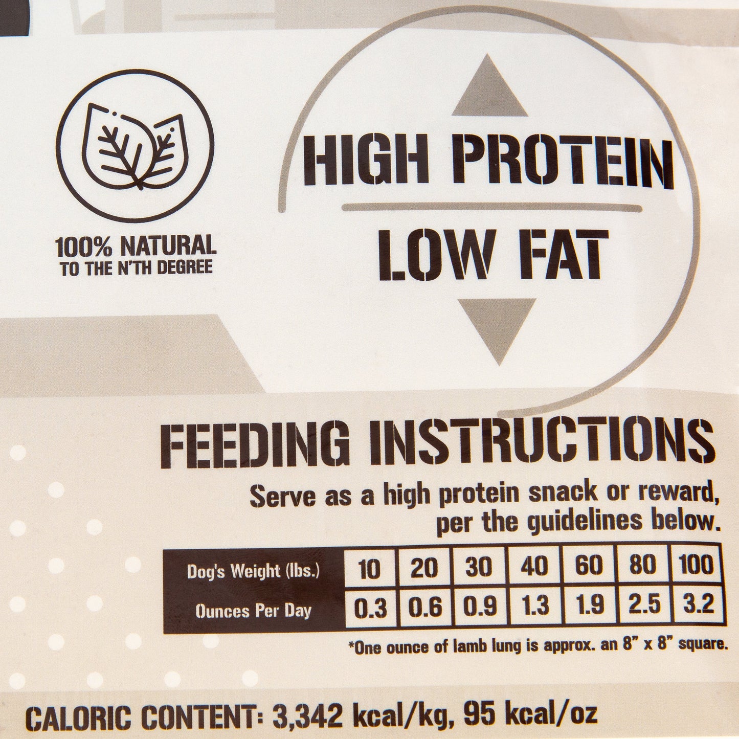 Lamb Lung Fillet Treats for Dogs - 10 oz