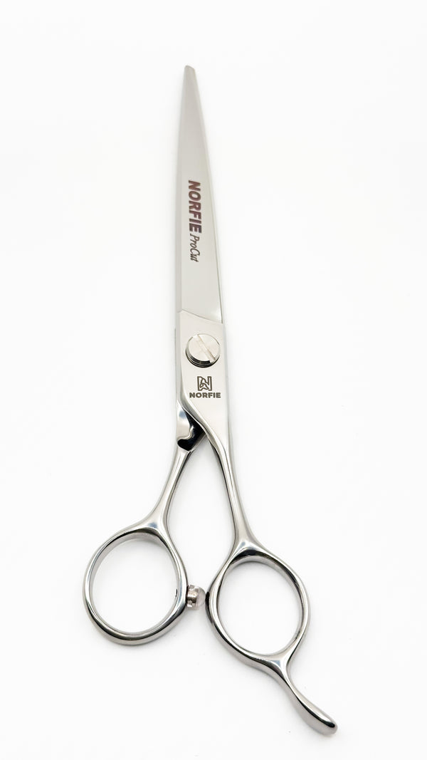 Norfie ProCut VG10 7.5 Straight Grooming Shear logo view