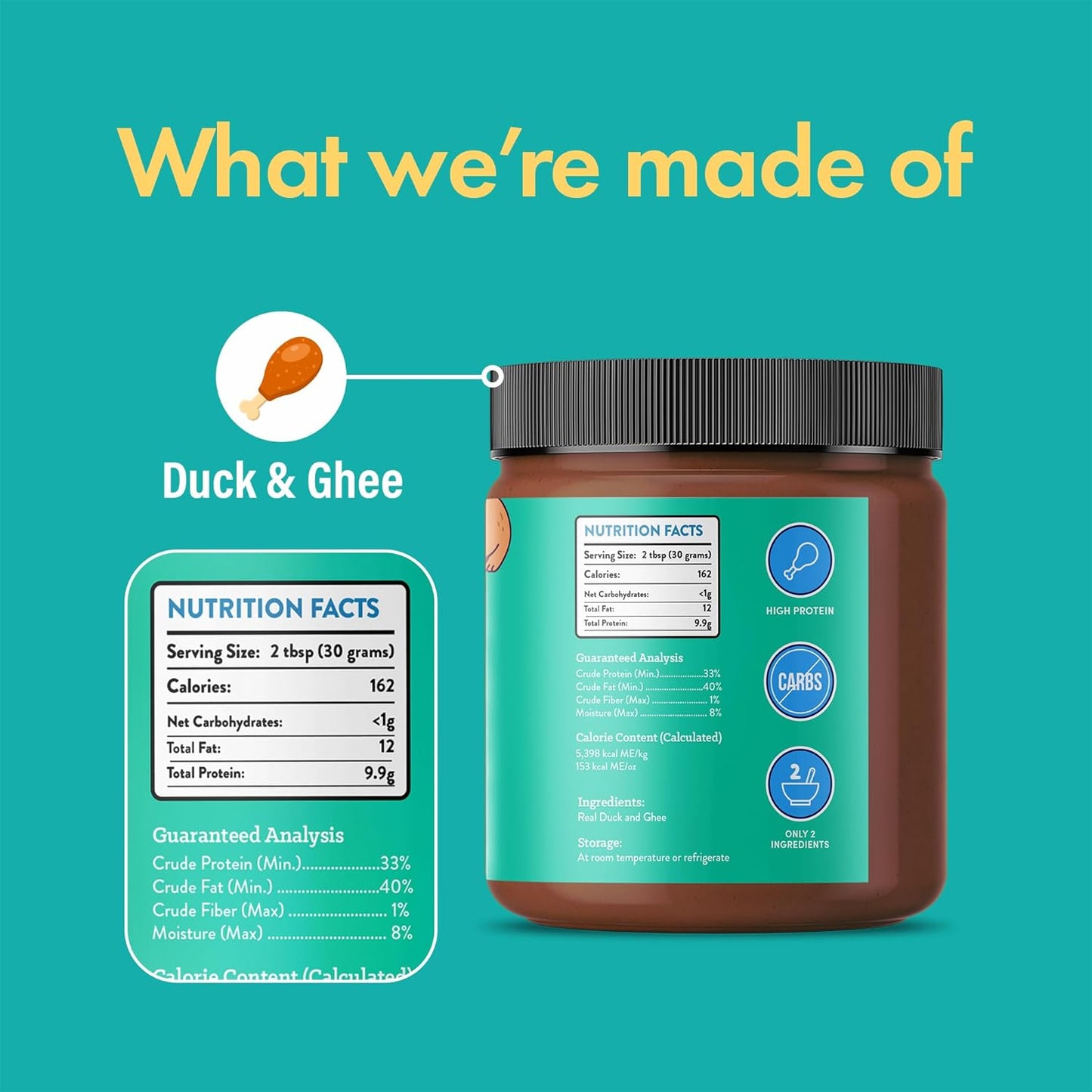peanut butter alternative for dogs made with duck