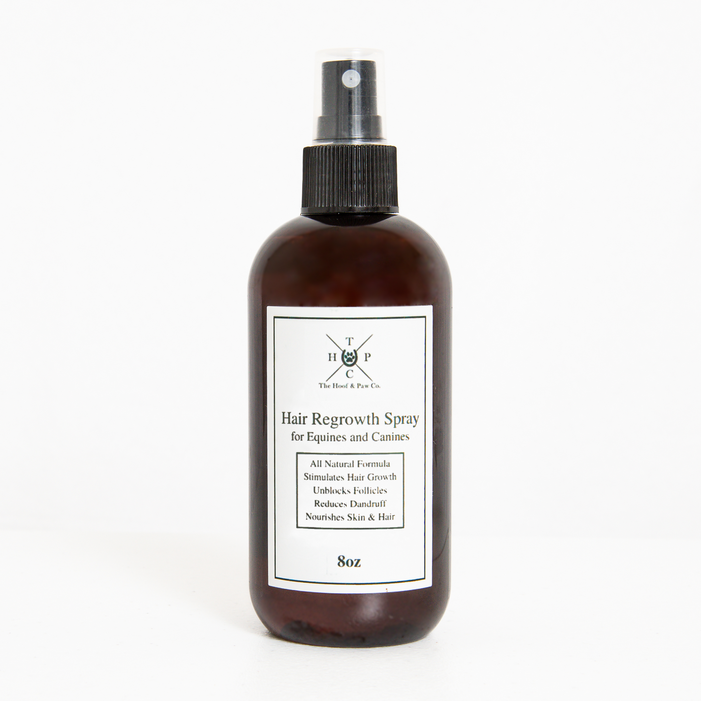 The Hoof & Paw Co. - All Natural Hair Regrowth Spray - for Dogs & Horses (4oz or 8oz)