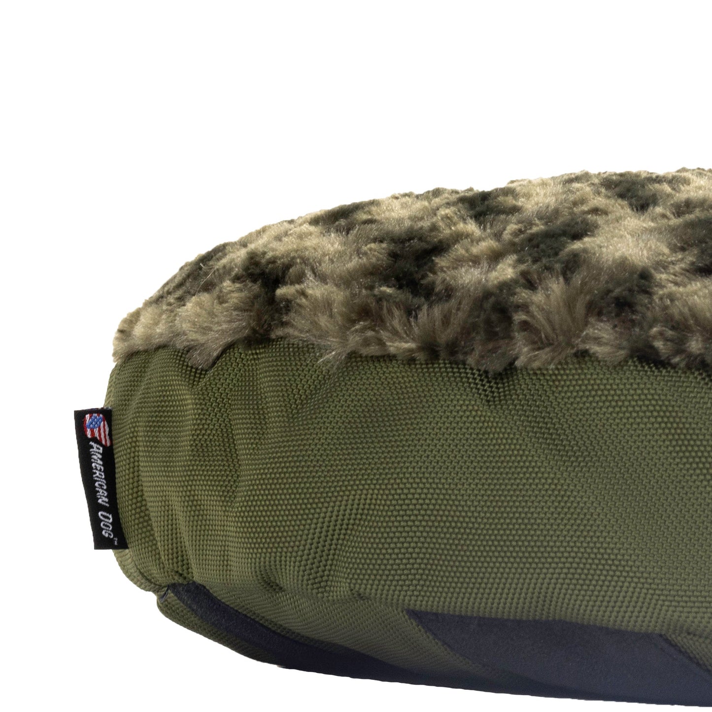 American Dog - Dog Bed Round Base Furvana™