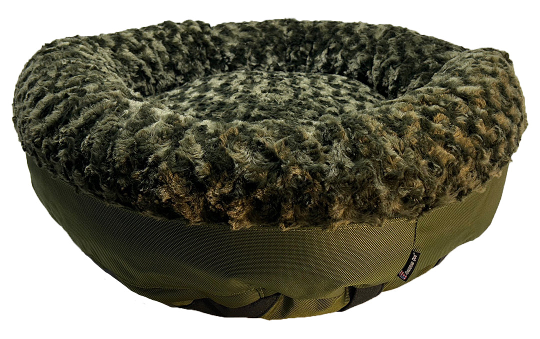 American Dog - Dog Bed Round Bolster Furvana™