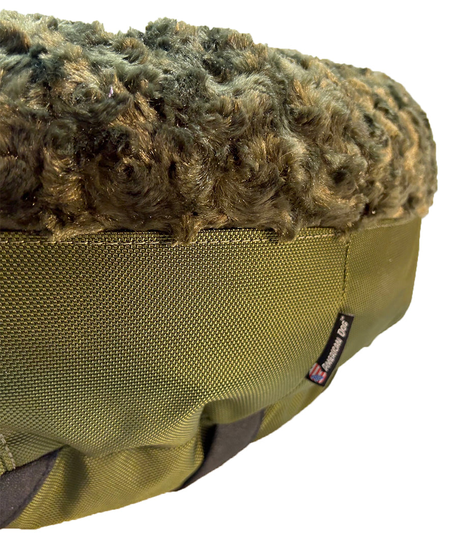 American Dog - Dog Bed Round Bolster Furvana™