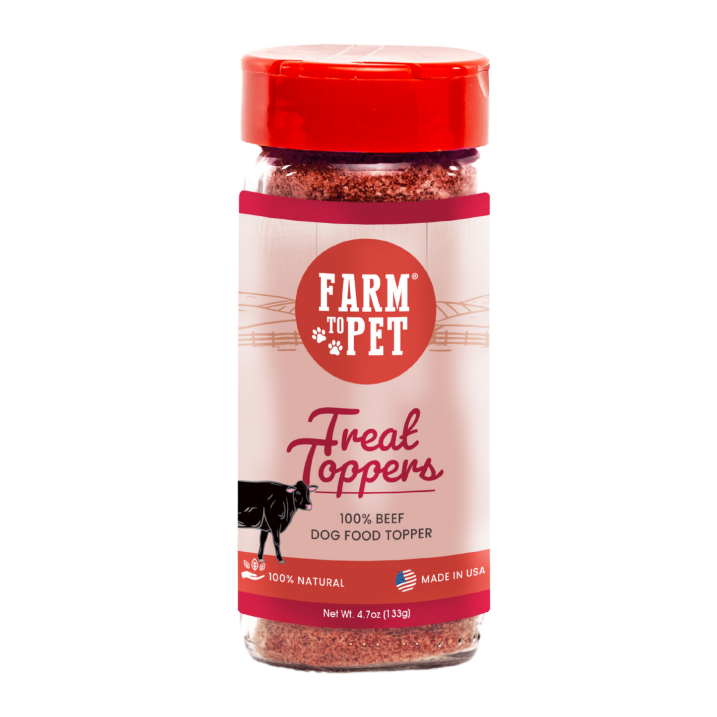 Farm To Pet - Treat Topper Beef Dog Food Topper