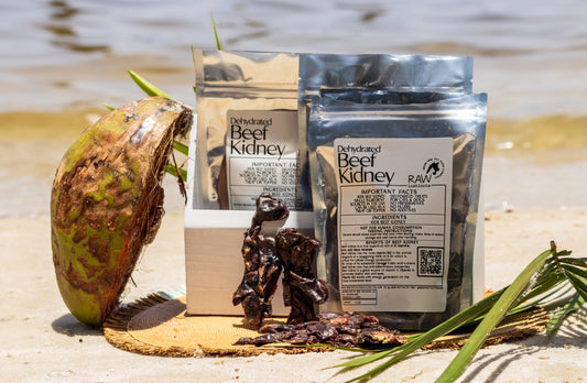 Raw Instincts - Dehydrated Beef Kidney – 4oz Small Batch Superfood Treat for Cats & Dogs