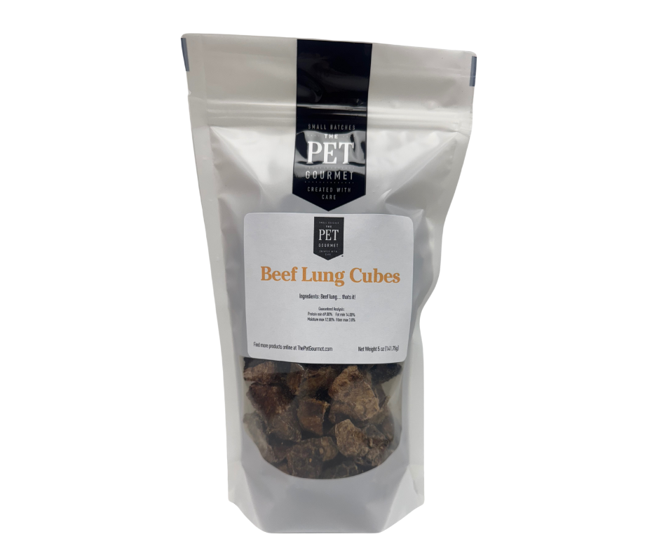 The Pet Gourmet® - Beef Lung Cube, 5 oz