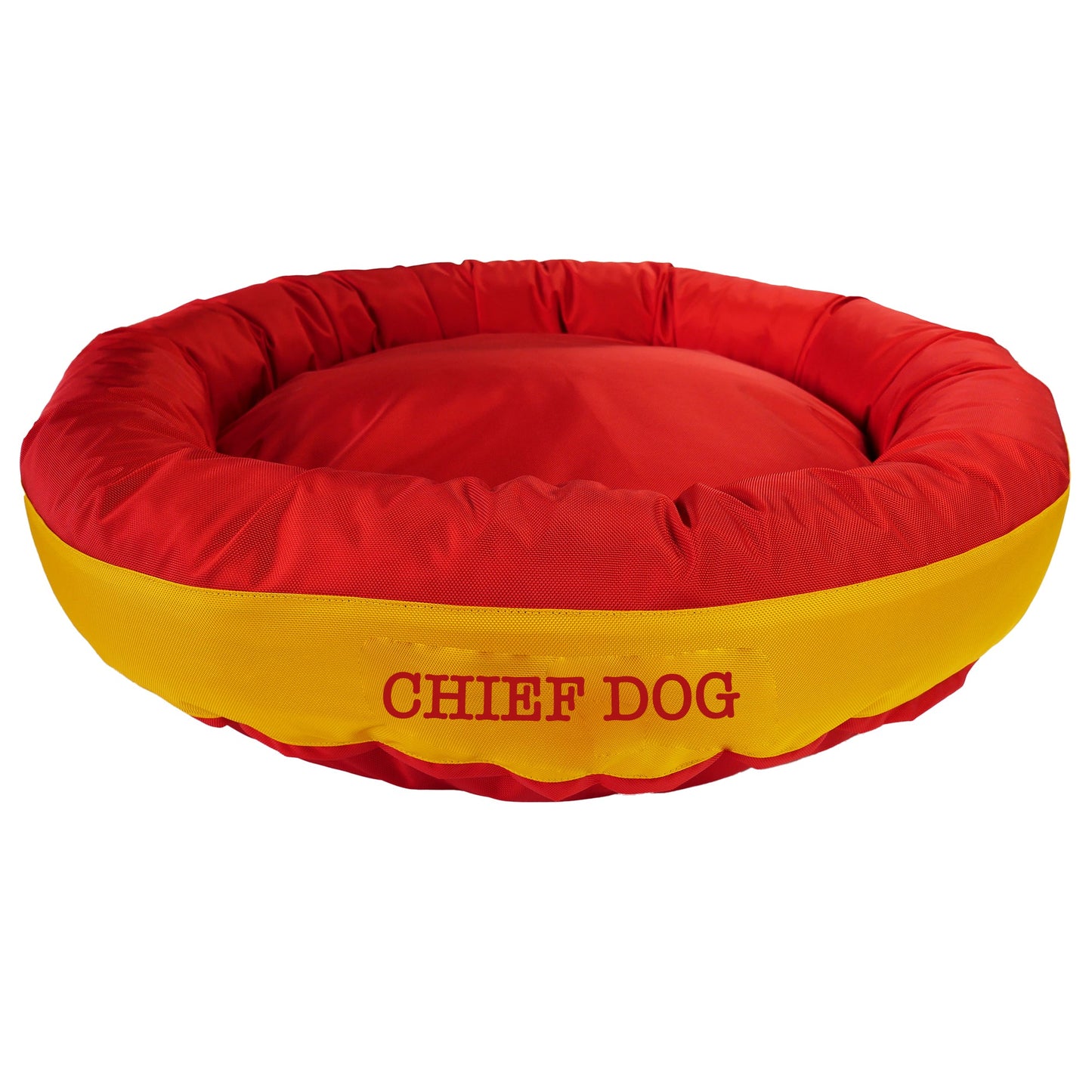 American Dog - Dog Bed Round Bolster Armor Football
