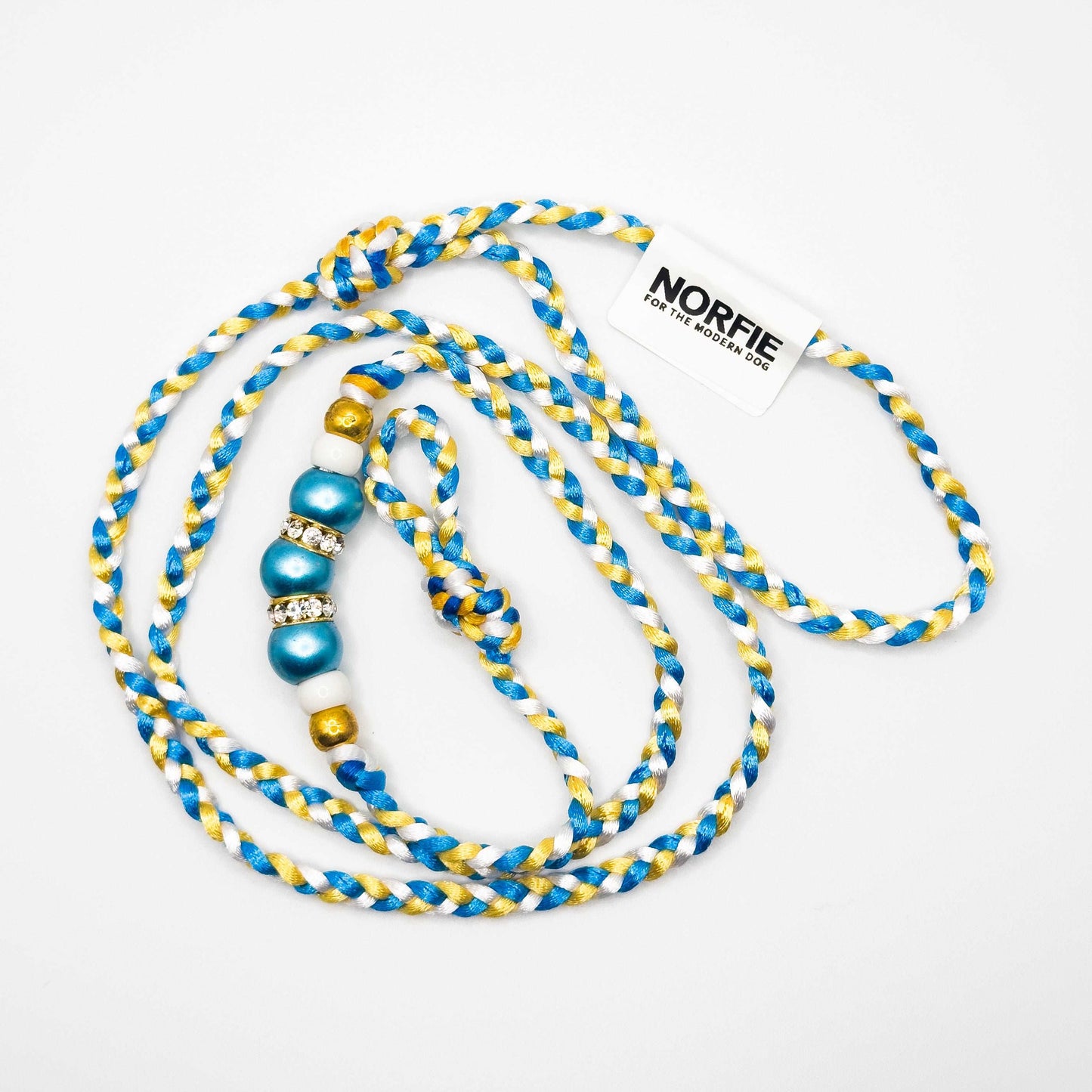 Citrine Yellow Conformation Dog Show Leads Top view