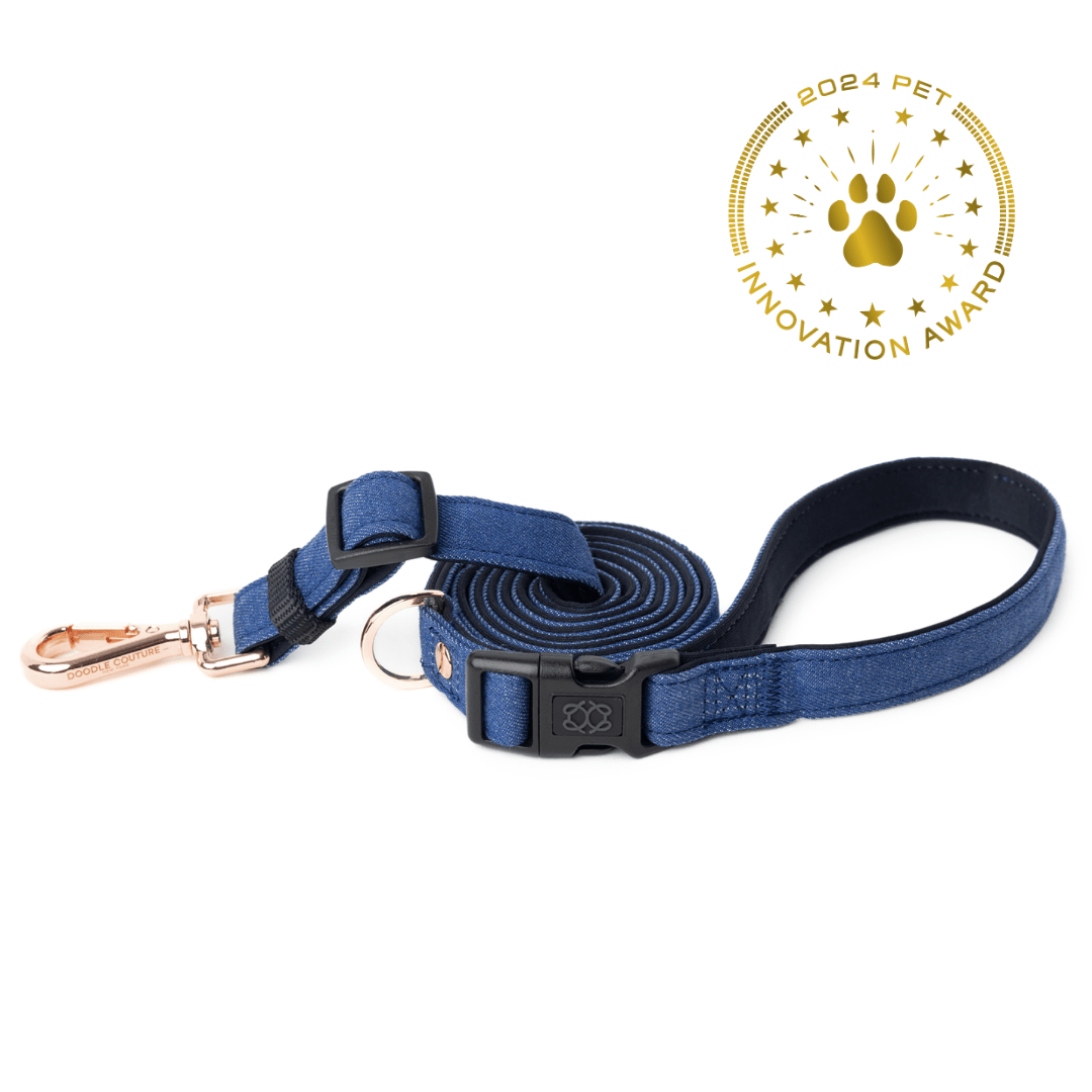 Dogistry - City Dog Leash - Denim