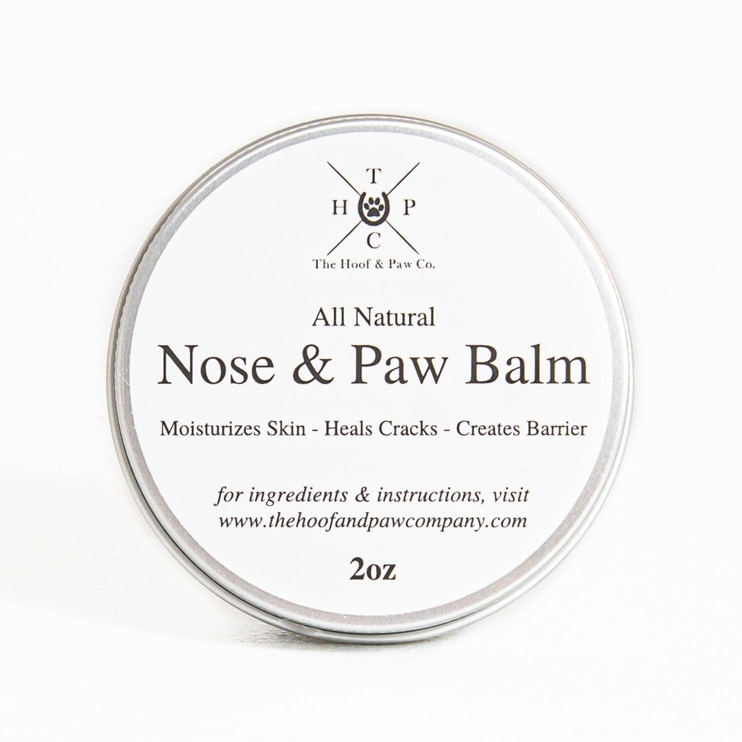 The Hoof & Paw Co. - All Natural Nose & Paw Balm - for Dogs - 2oz