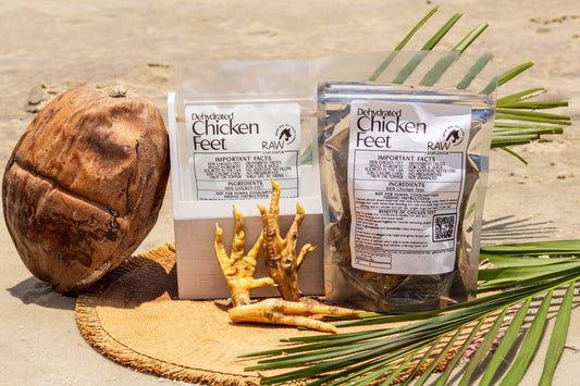 Raw Instincts - Dehydrated Chicken Feet – 5ct  Natural Chew for Cats & Dogs