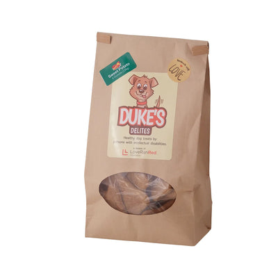 Duke's Delites Dog Training Treats - Sweet Potato Bones-8oz