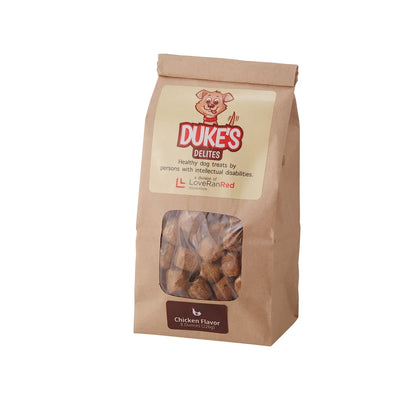 Dukes Delites Dog Training Treats - Chicken Bits -8oz