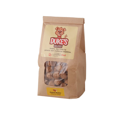 Dukes Delites Dog Training Treats - Peanut Butter Bits - 8oz
