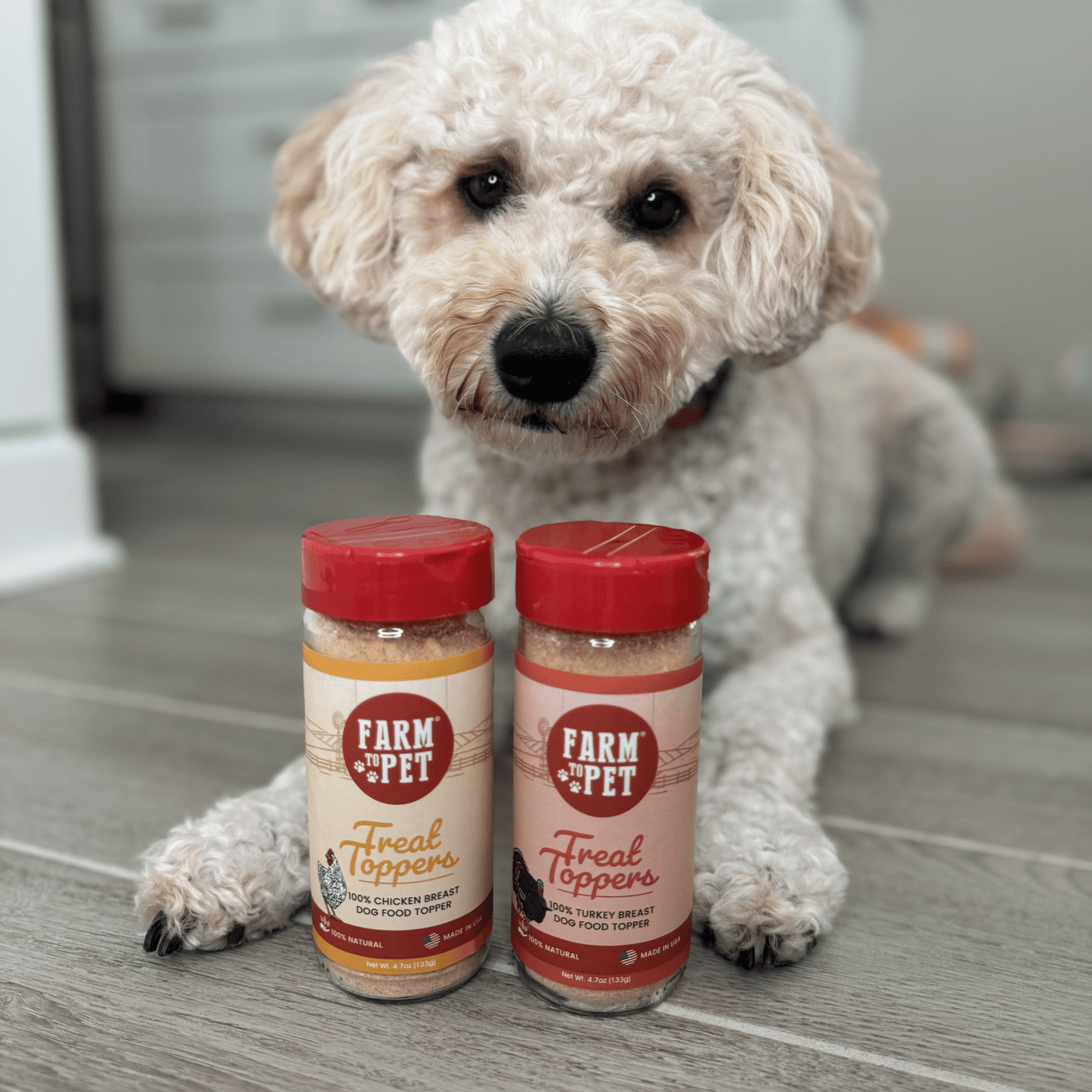 Farm To Pet - Chicken & Turkey Dog Food Topper Bundle