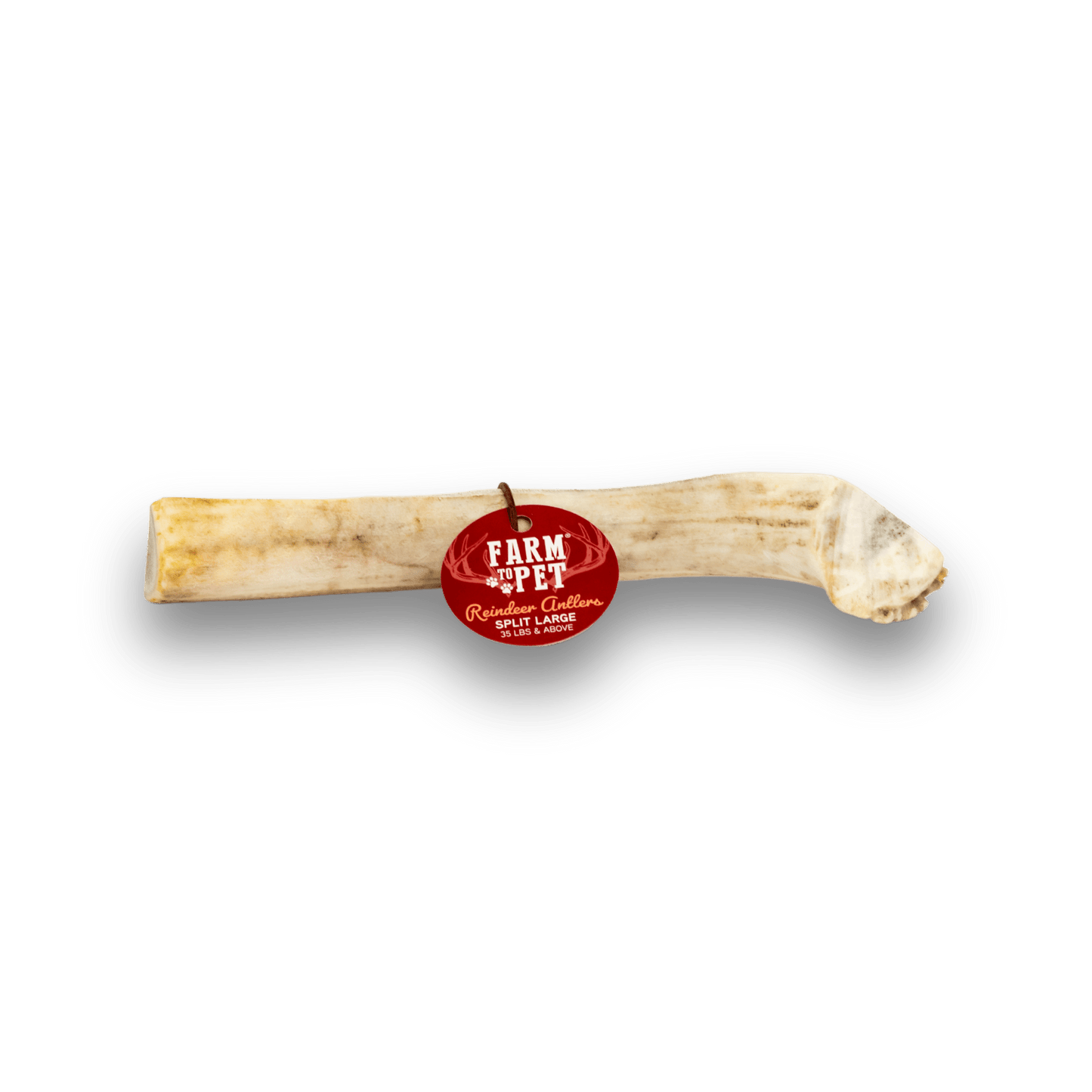 Farm To Pet - Reindeer Antlers for Dogs | Antler Dog Chews for Aggressive Chewers