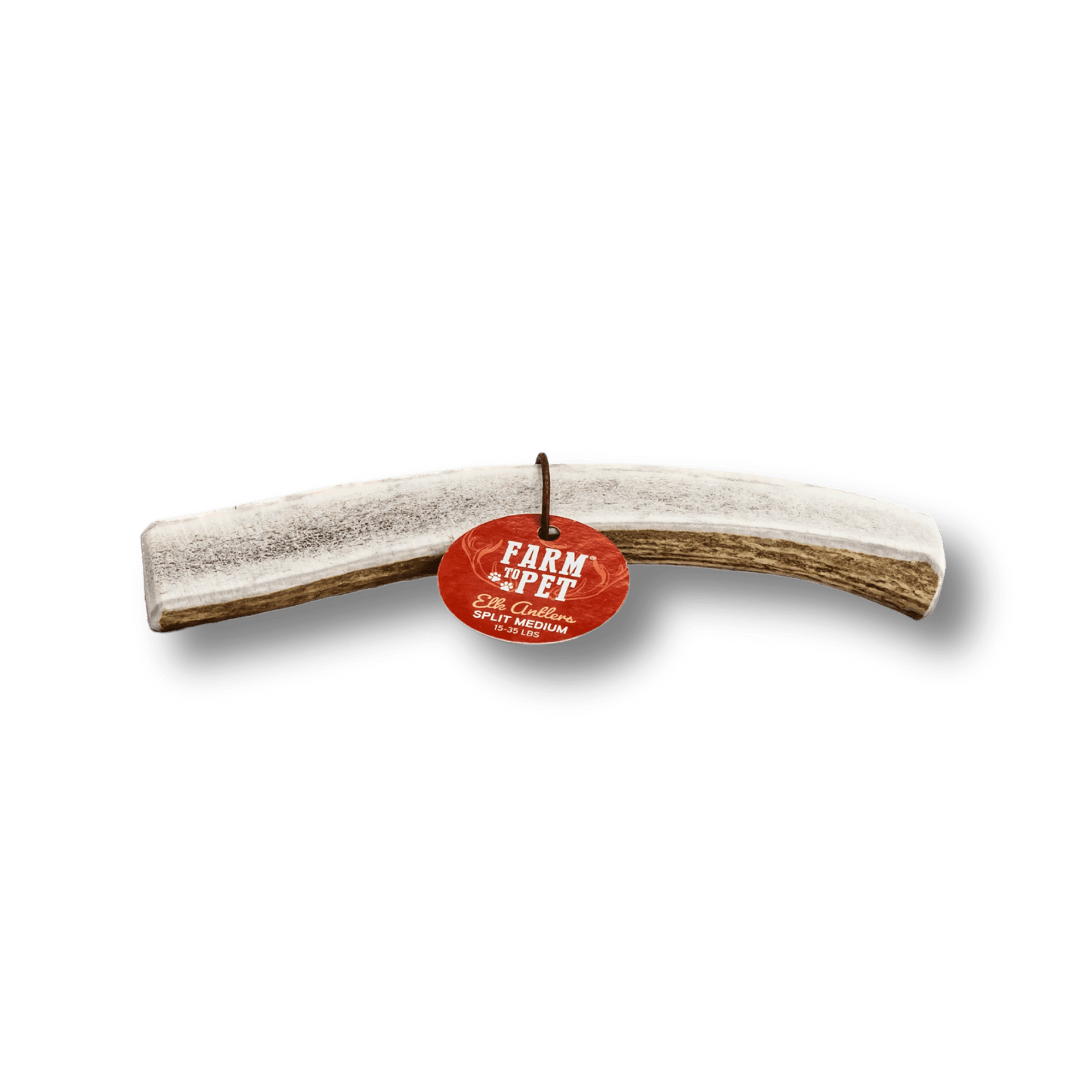 Farm To Pet - Split Elk Antlers for Dogs | All-Natural Antler Dog Chews