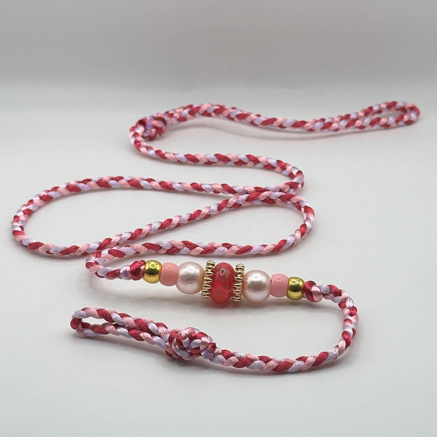 Rose Quartz Conformation Dog Show Leads 36"