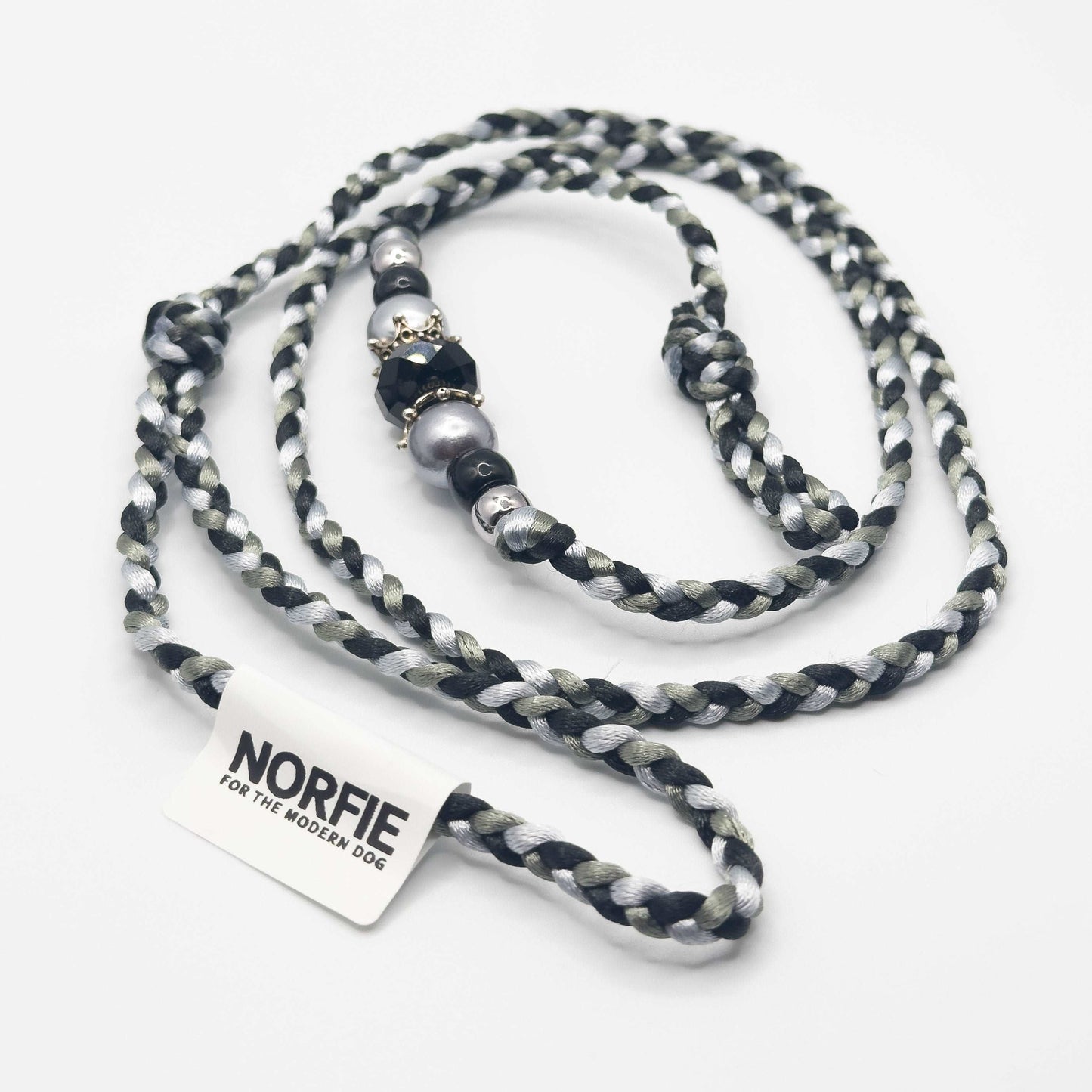 Obsidian Black Conformation Dog Show Leads Front