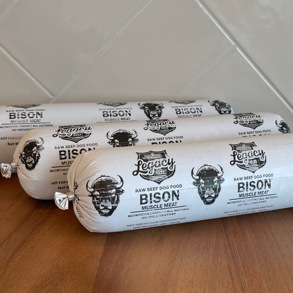 Midwest Legacy Beef - Legacy Ground Bison roll view