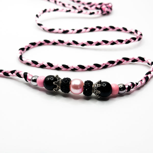 Rose Noir Conformation Dog Show Leads beads