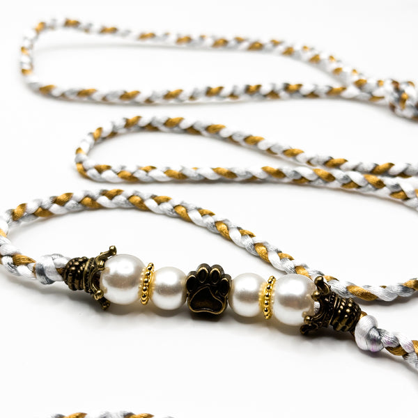 Ivory Paw Conformation Dog Show Leads  beads