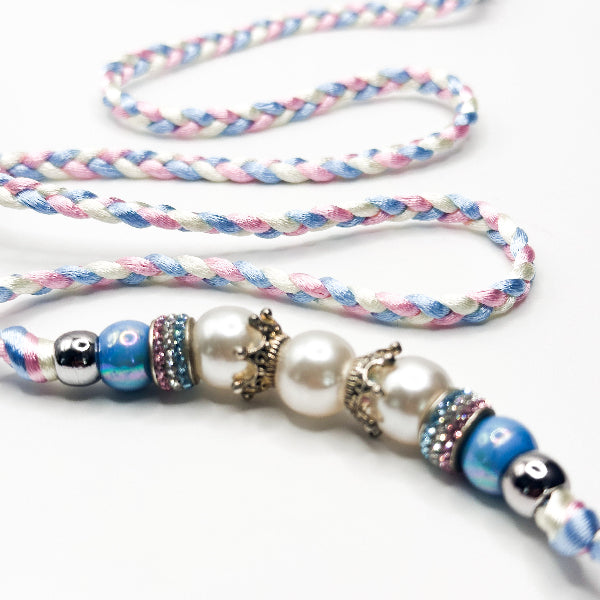 Blushing Crown Conformation Dog Show Leads bead