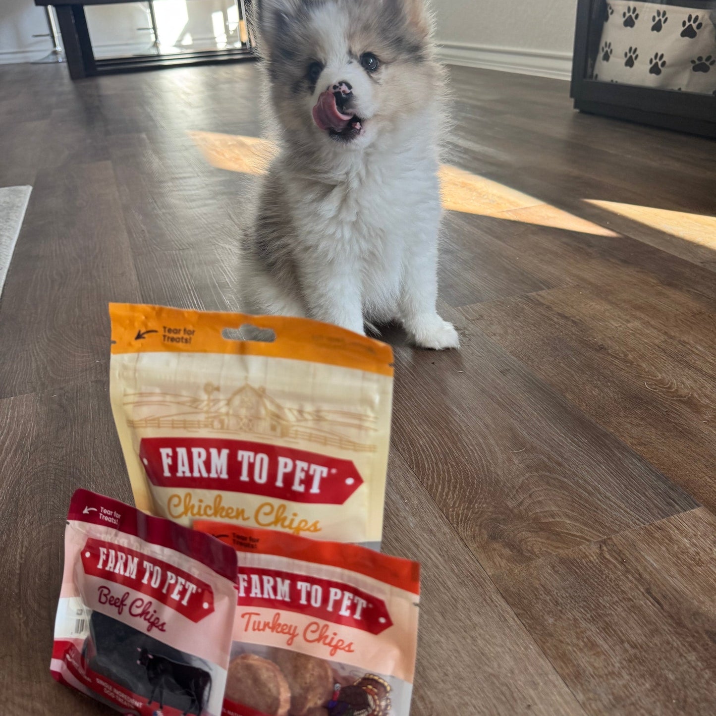Farm To Pet - Puppy Packs 'n Snacks Dog Treat Starter Pack | Single-Ingredient Training Treats