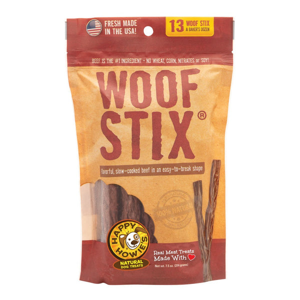 Happy Howie's Beef Woof Stix (6")