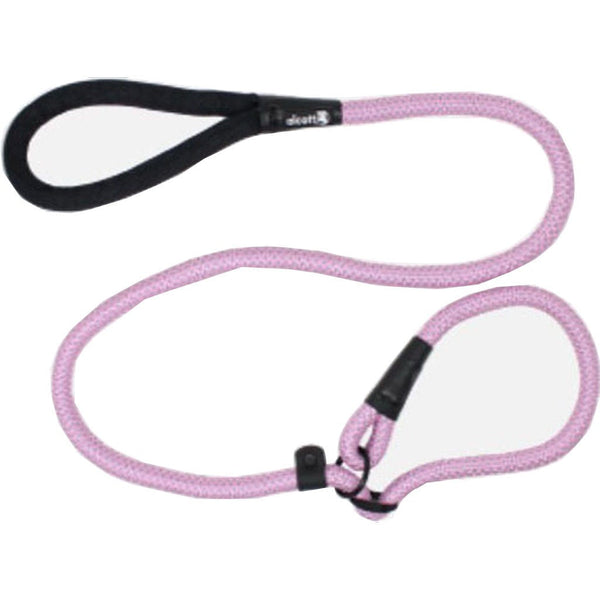 Alcott Slip Rope Leash Pink (5ft x 3/4")