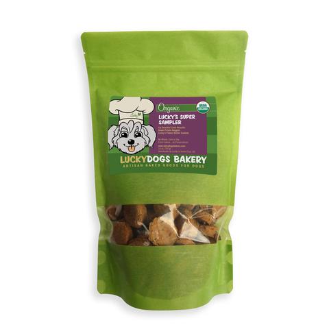 Happy Dog Food - Lucky's Organic Dog Treat Super Sampler