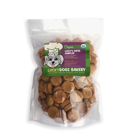 Happy Dog Food - Lucky's Organic Dog Treat Super Sampler