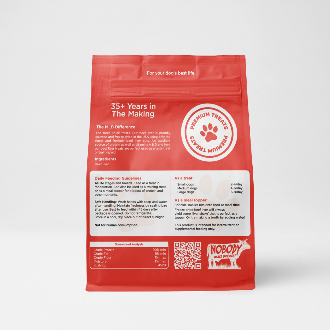 Midwest Legacy Beef - Freeze Dry - Legacy Beef Liver - Single Ingredient Treat back