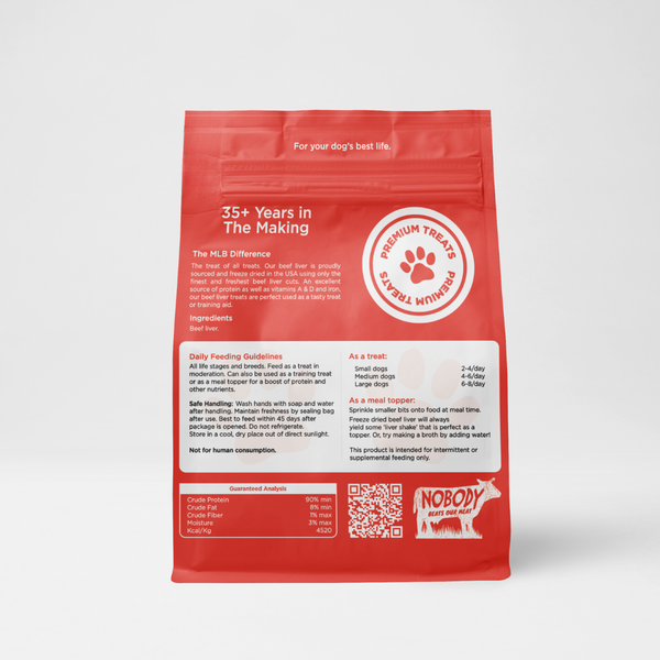 Midwest Legacy Beef - Freeze Dry - Legacy Beef Liver - Single Ingredient Treat back