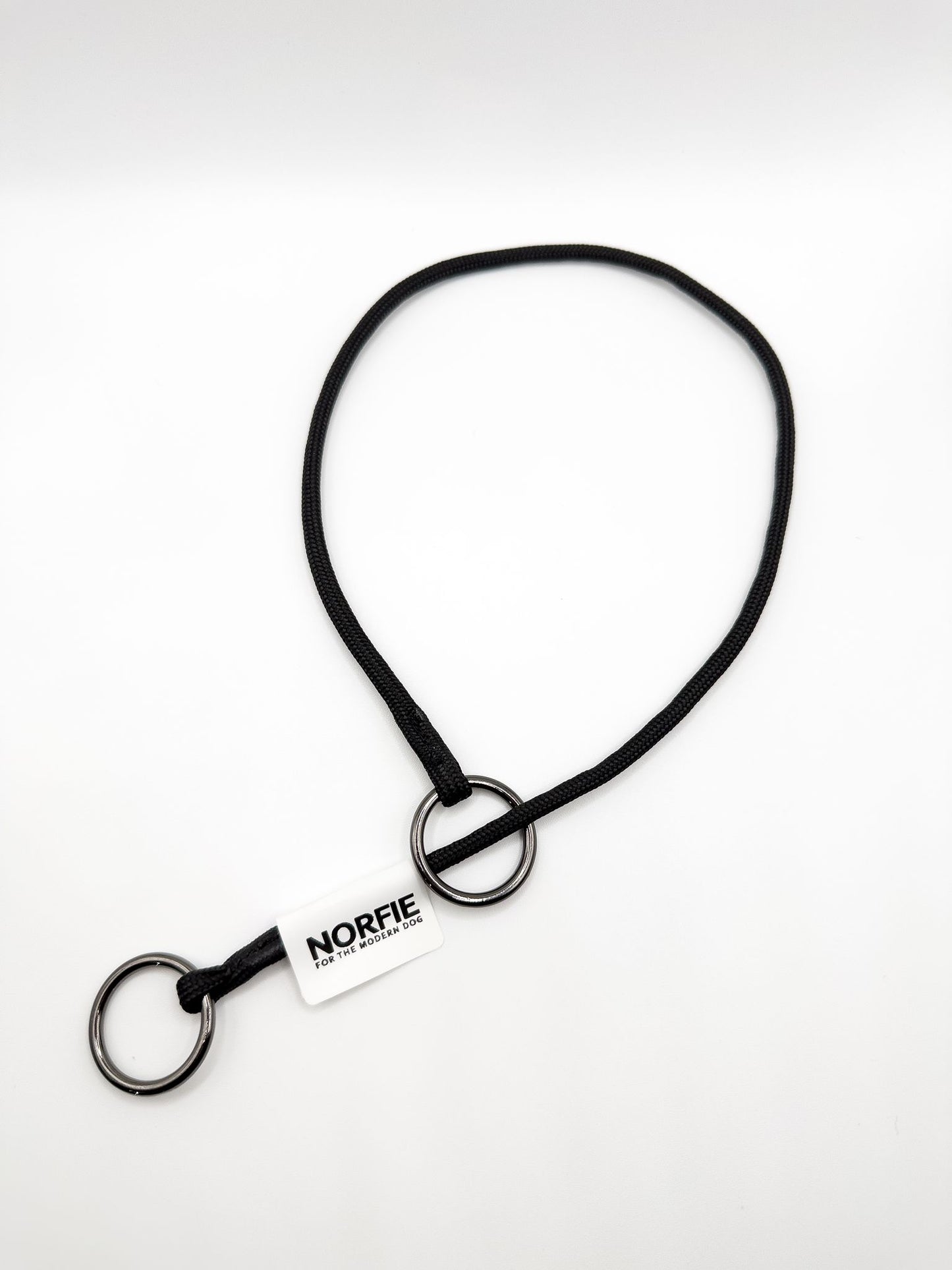Norfie Champion Nylon Dog Show Collar black
