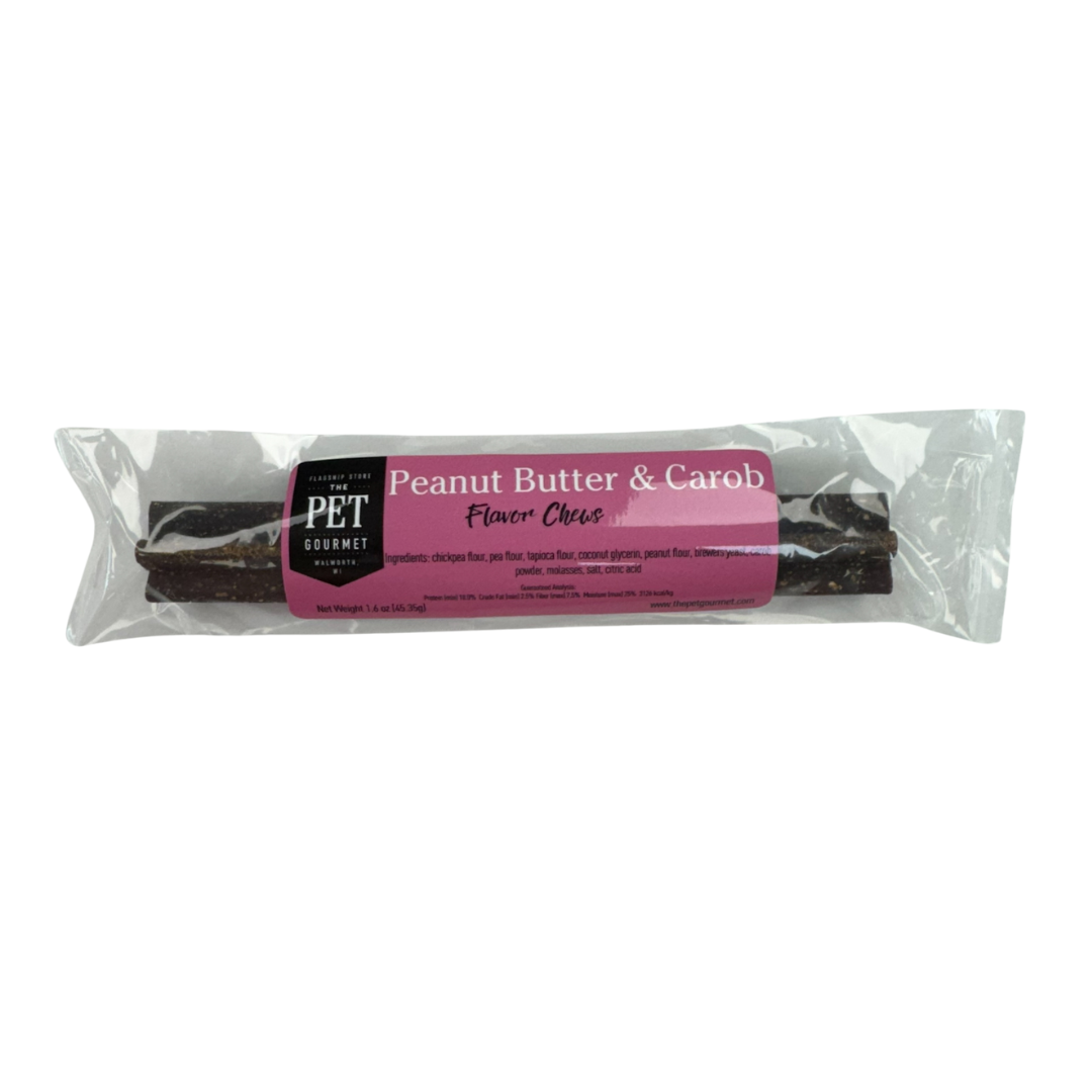 The Pet Gourmet® - Peanut Butter Carob Chew Stick