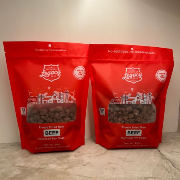 Midwest Legacy Beef - Freeze Dry - Raw Beef multi