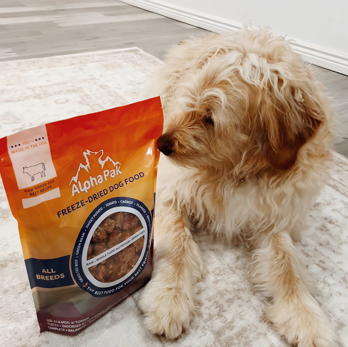 Alpha Pak Premium Raw Freeze Dried Food