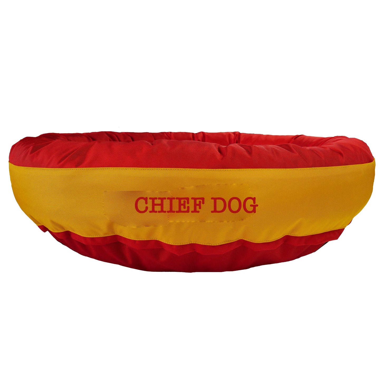 American Dog - Dog Bed Round Bolster Armor Football