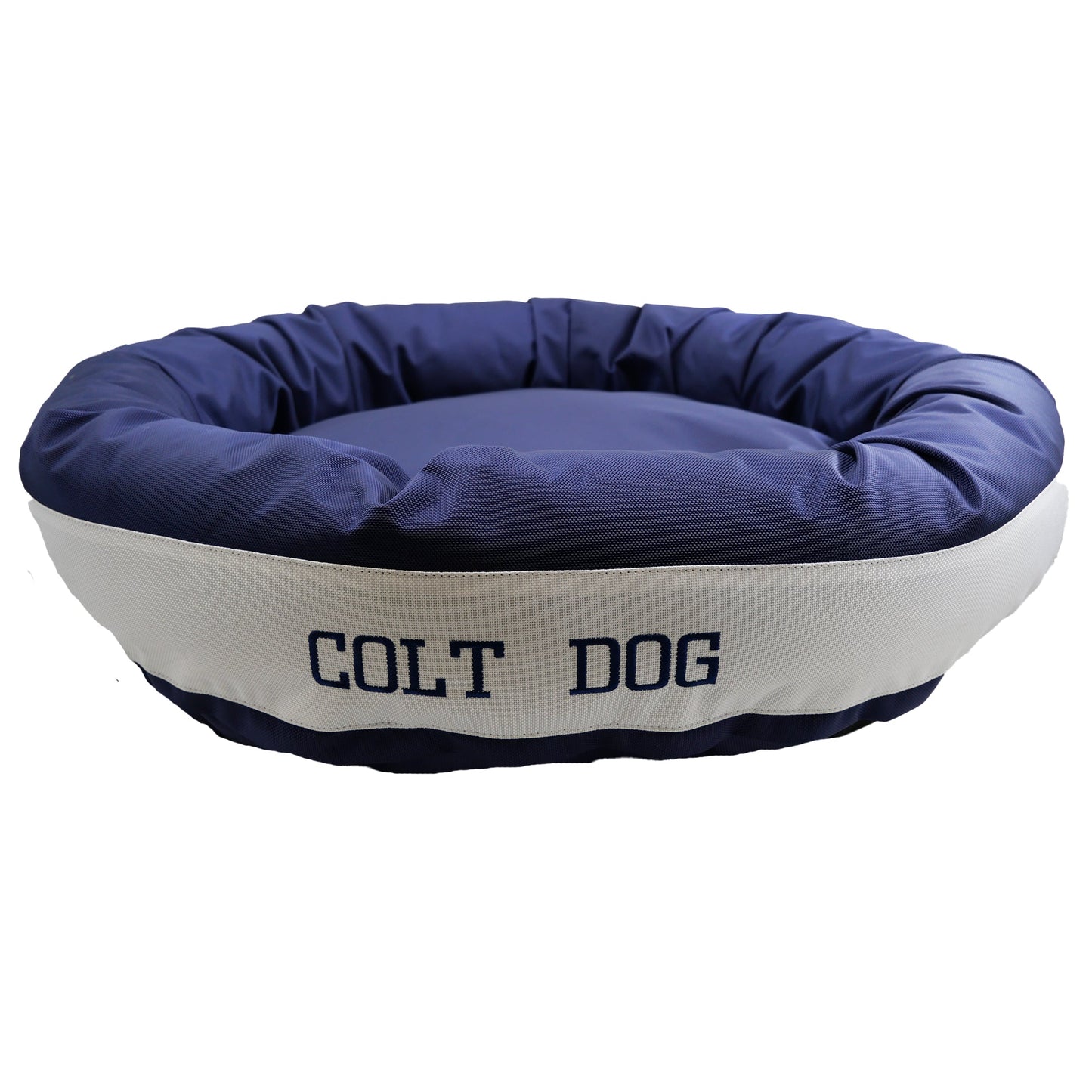 American Dog - Dog Bed Round Bolster Armor Football