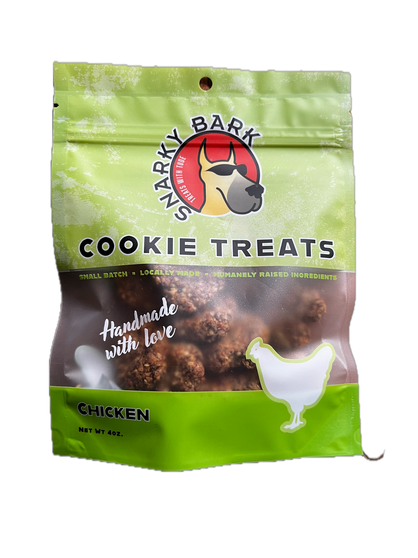Deer Valley Danes - Snarky Bark Chicken Cookie Treats