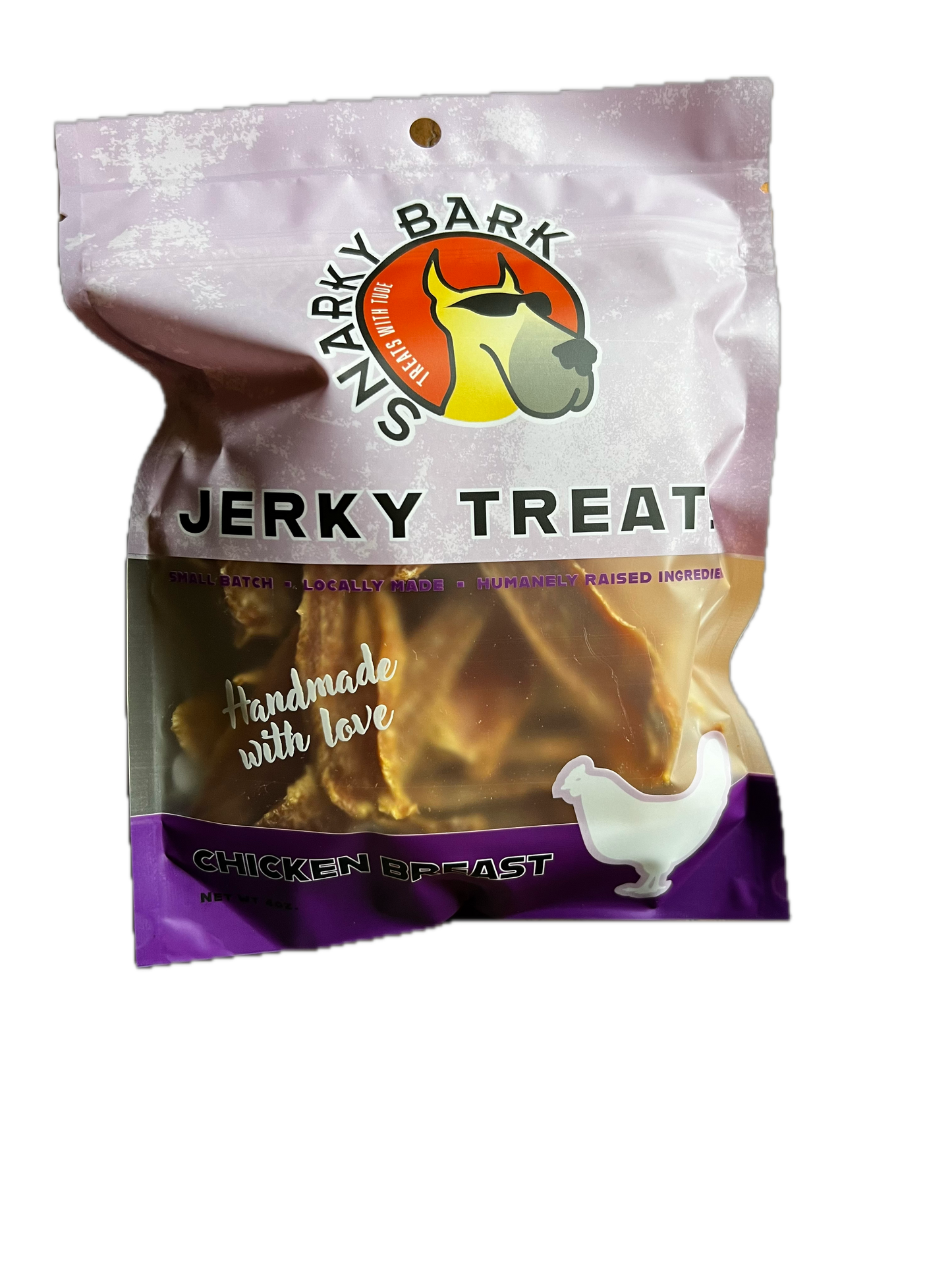 Deer Valley Danes - Snarky Bark Chicken Breast Jerky