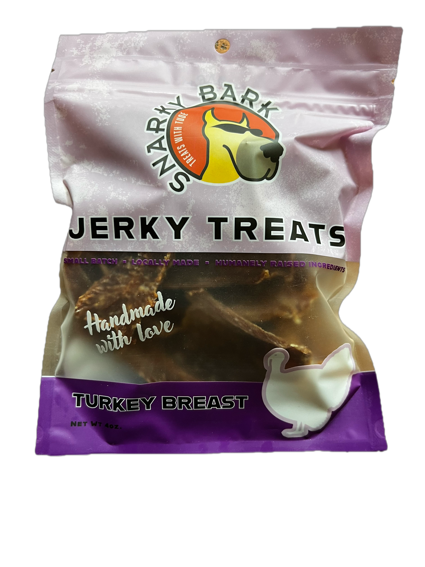 Deer Valley Danes - Snarky Bark Turkey Breast Jerky