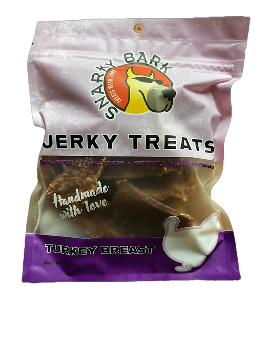 Deer Valley Danes - Snarky Bark Turkey Breast Jerky